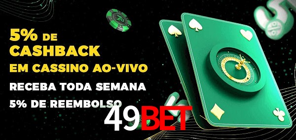 Promoções do cassino ao Vivo 49bet